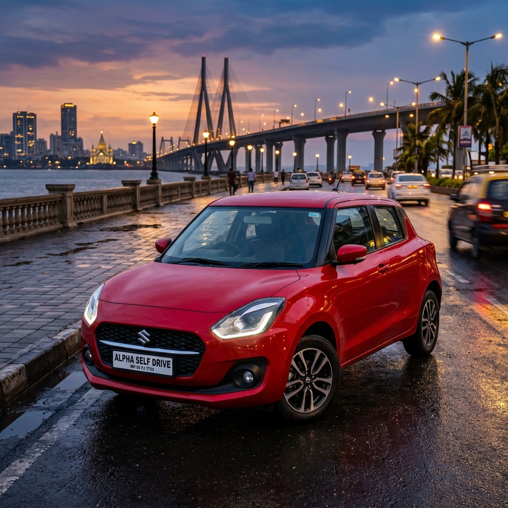 Maruti Suzuki Swift — Hatchback available for self drive